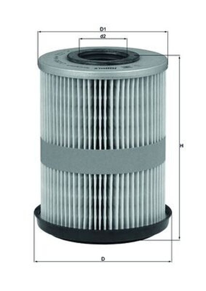 Luftfilter Mahle LX 293 Filtereinsatz-image