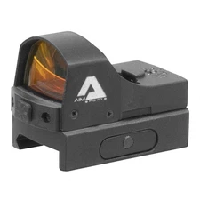 Aim Sports 1x24mm Micro Reflex Sight 3.5 MOA Dot Size Matte Black - RT5P1