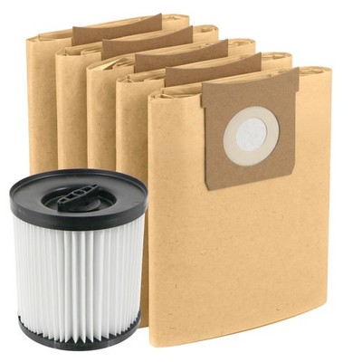 Filter für MAC ALLISTER MWDV16L-A MWDV20L-A MWDV30L-A 16L 20L 30L + 5 Beutel