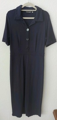 Mexx Jerseykleid L dunkelblau neu Oberweite 90cm Hüfte 96 cm Länge 120 cm