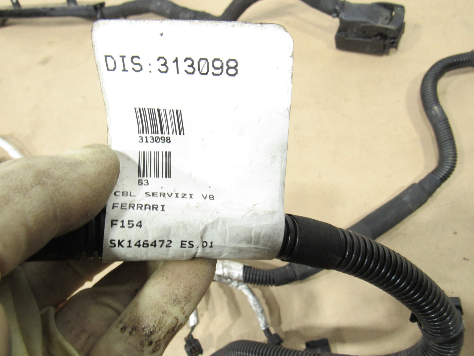 14-19 Maserati Quattroporte 2016 3.8L RWD Engine Motor Wire Wiring Harness ;:M