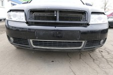 Audi A4 8E B6 Kombi Avant Stoßstange vorne mit Spoiler schwarz LY9B brilliant