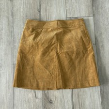 J.Crew Mercantile Women's 4 Regular Corduroy Mini Skirt Golden Yellow