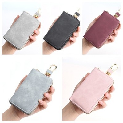 Schlüsselanhänger Tasche mit Reißverschluss robuster Auto Schlüssel Organizer