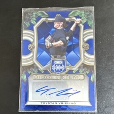 Panini 2023 Elite Extra Hidden Gems Trystan Vrieling #HG-TVG Yankees Auto