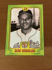 2004 Maryland Lottery Baltimore Orioles 50th Anniversary Gene Woodling #28