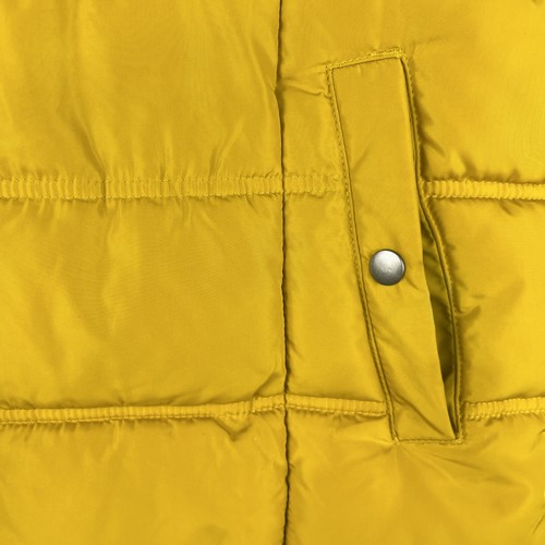 Goodfellow Co Yellow Puffer Vest Men’s Size Large - Picture 5 of 9