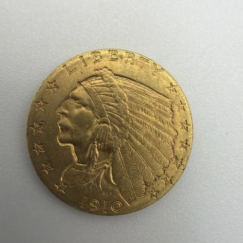 1910-P Indian Quarter Eagle — photo from another recent sale