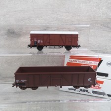 KLEIN MODELLBAHN 3175, 3411 - H0 - ÖBB, CSD - 2x Güterwagen - OVP - #N17850