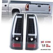 Led Tail Light For 2003 2004 2005 2006 Chevy Silverado 1500 2500 3500 Black