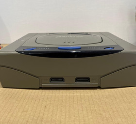 Sega Saturn Console Gray HST-3210 with 2 controllers Japanese Version tested