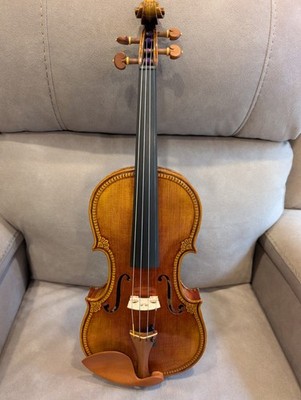 D Z Strad Modell 512 Royal Violine 4/4 handgeschnitzte Schriftrolle + Premium Outfit