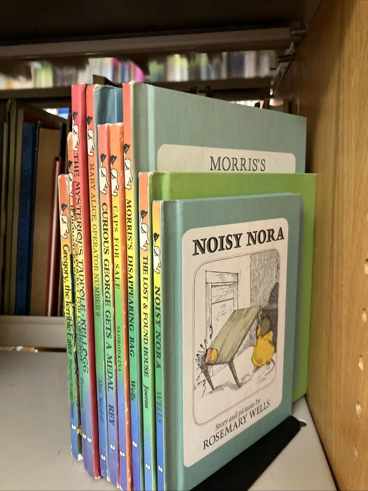 Vintage 1970s Children's Choice Book Club Curious George (Lot of 11 HCs) - Image 3 of 4