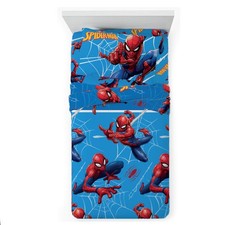Completo letto piazza e mezza cotone Marvel Spiderman