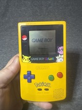 Nintendo GameBoy Color Pokemon Edition Console Yellow CGB-001