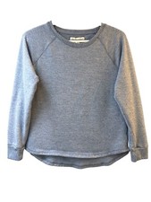 Live Love Lounge Karen Neuburger Sz S Pajama Soft Pullover Sweatshirt Scoop Neck