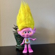 Trolls Poppy Band Together - Rainbow Hairtunes Viva - Mattel - Large Toy - 12 In