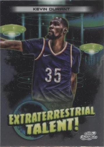 2023-24 Topps Cosmic Chrome - Kevin Durant #ET-11