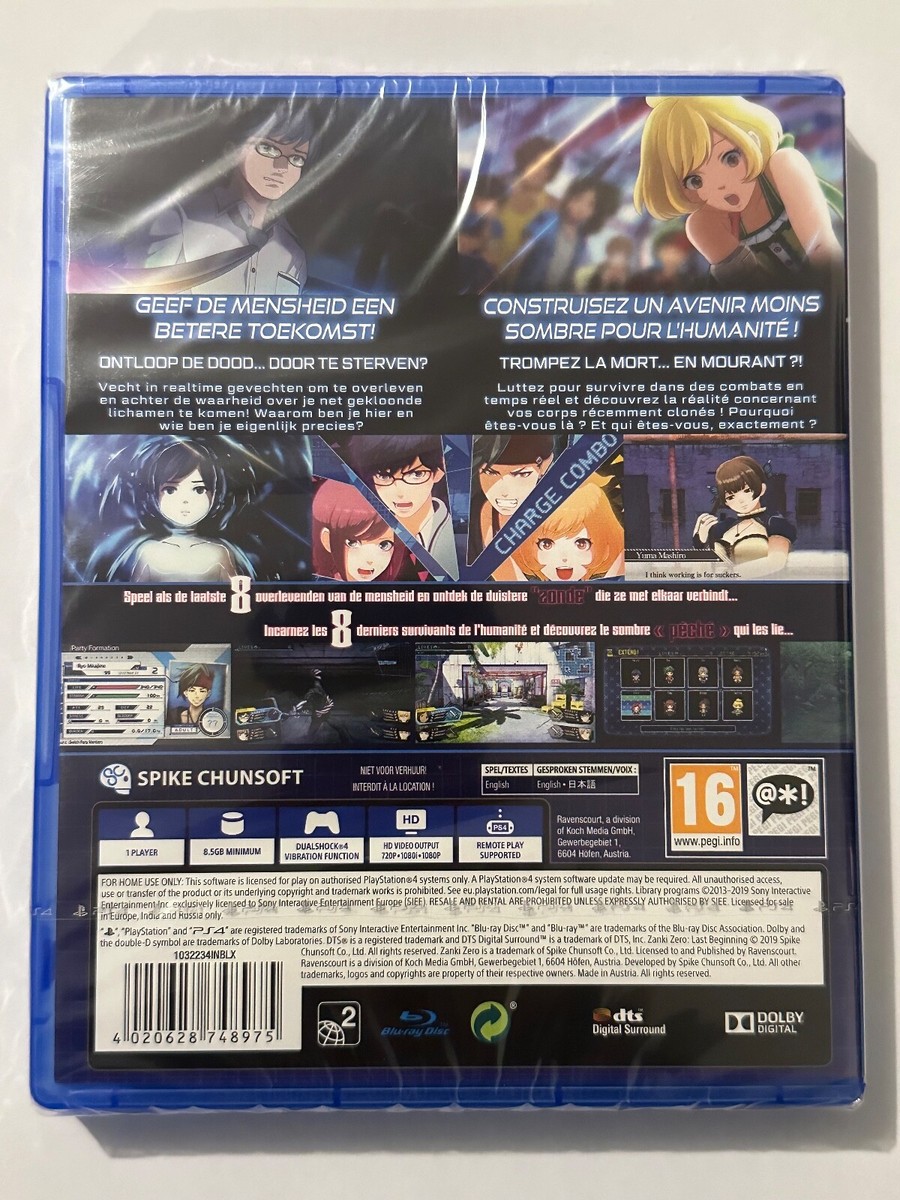Test : Zanki Zero: Last Beginning (PS4