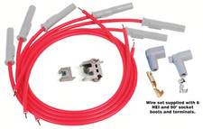 Msd Super Conductor Spark Plug Wire Set For Universal 6-cyclinder Engines