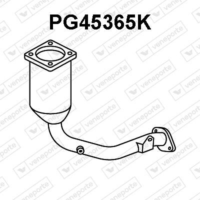 Catalyseur d'échappement pour Peugeot 207 et Citroën C3 II 1.4 essence en acier inoxydable robuste