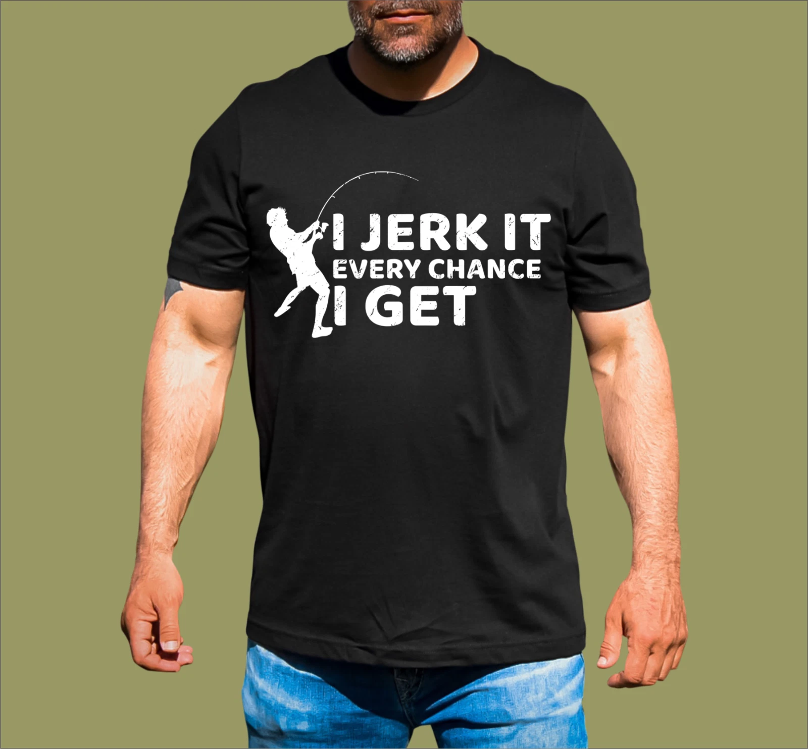 JERK IT FISHING T-SHIRT