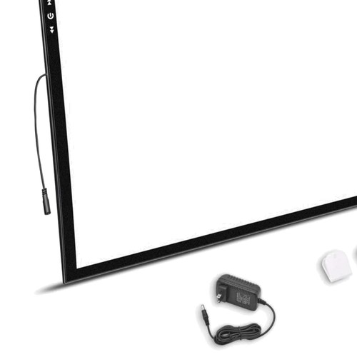 Portable Aluminum Light Pad for Sketching and Tattoo Art - 5000 Lux, Slim Design