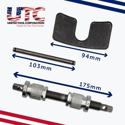 Universal Adjustable Brake Caliper Rewind Tool Kit 2 And 3 Pin Wind Back Kit - Picture 6 of 13