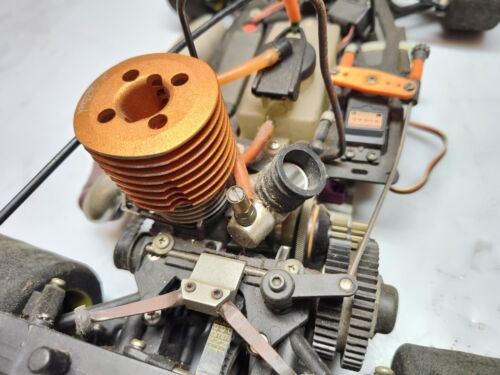 Vintage Serpent Vector V Nitro RC Car AWD w/ Mauro Collari RB Concept Engine - Picture 19 of 24