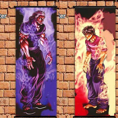  Baki Anime Poster Ogre Hanma Hanging Poster Canvas