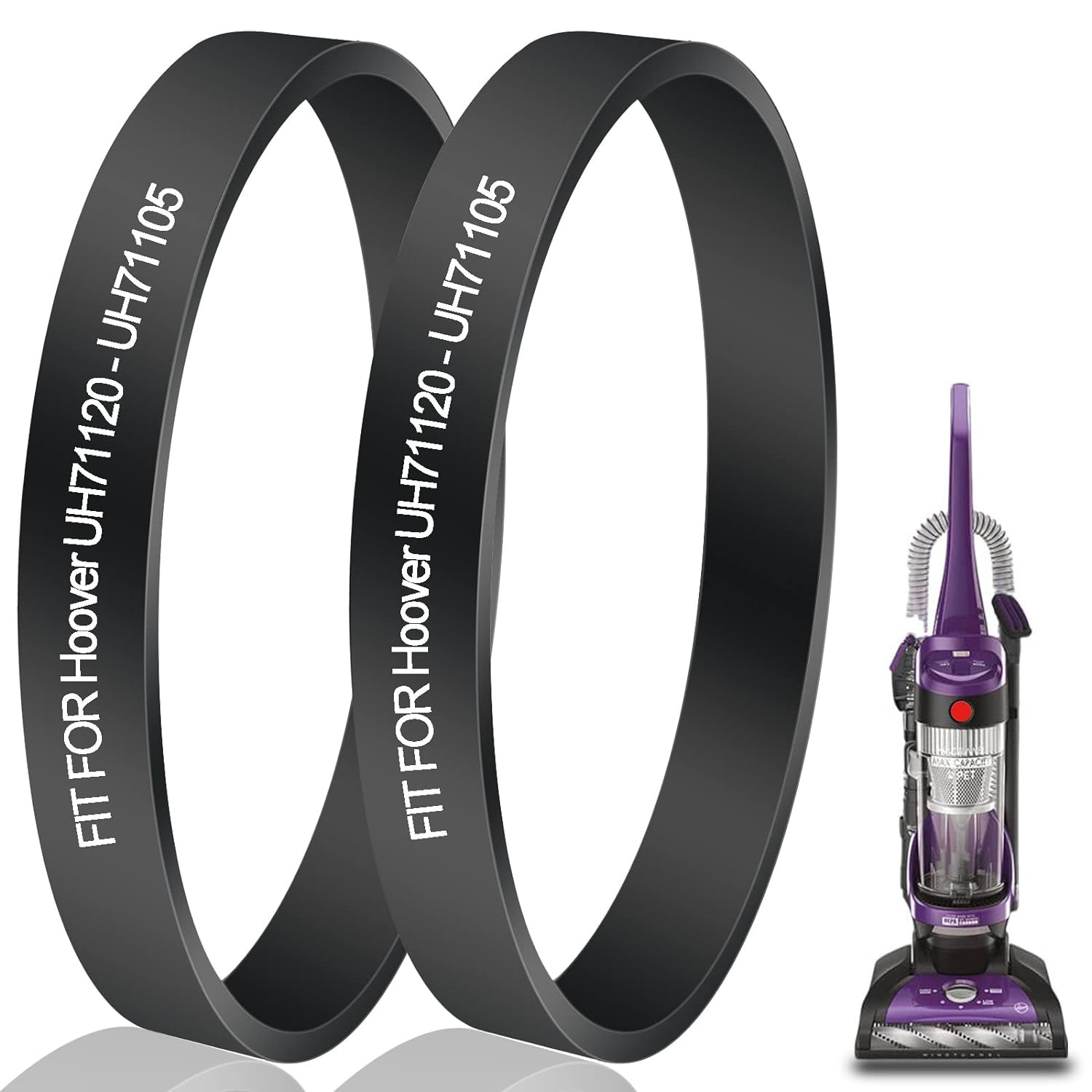 Vacuum Belt for Hoover Windtunnel XL Pet, Fits UH71105/UH71107/UH71120 Models