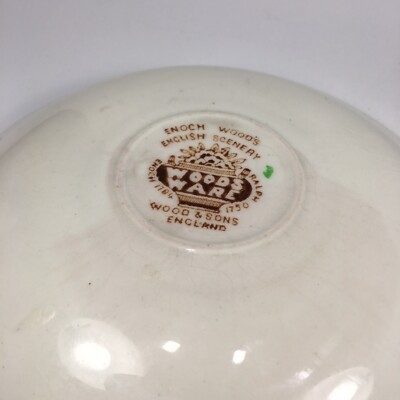 Woods Ware Enoch Woods English Scenery Antique Cup And Saucer | eBay