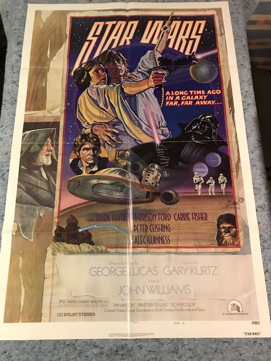 Star Wars Movie Poster 1977 1 Sheet (27x41)