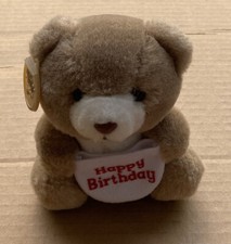 Old Russ Happy Birthday Good Wish Bear Plush 5"