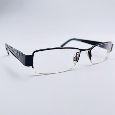 FRENCH CONNECTION Brille SCHWARZ ECKIG Brillengestell MOD: ABGERIEBEN