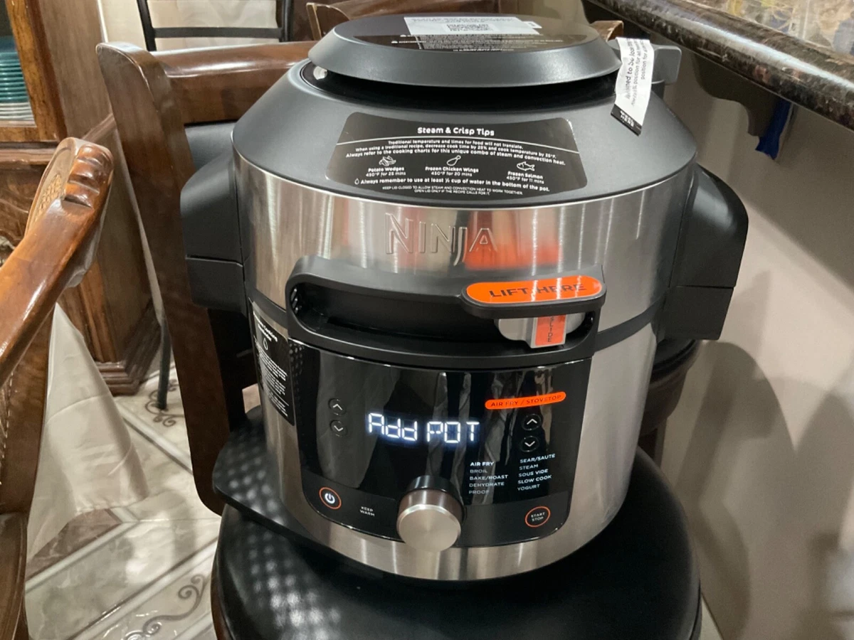 Ninja Foodi XL Pressure Cooker Steam Fryer w SmartLid OL601 eBay