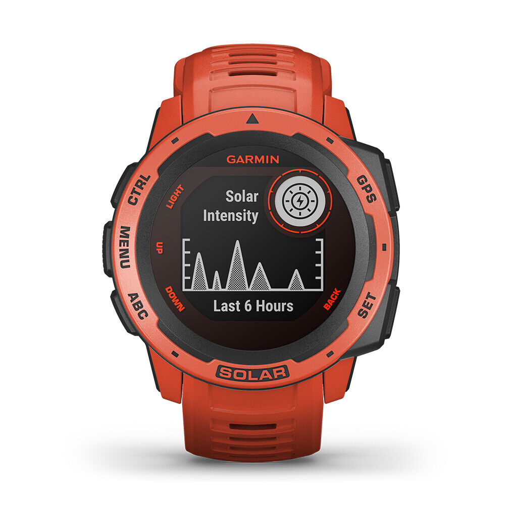 Garmin Instinct Solar Outdoor GPS Smartwatch, Solar Lens Garmin Instinct Solar Outdoor GPS Smartwatch, Solar Lens