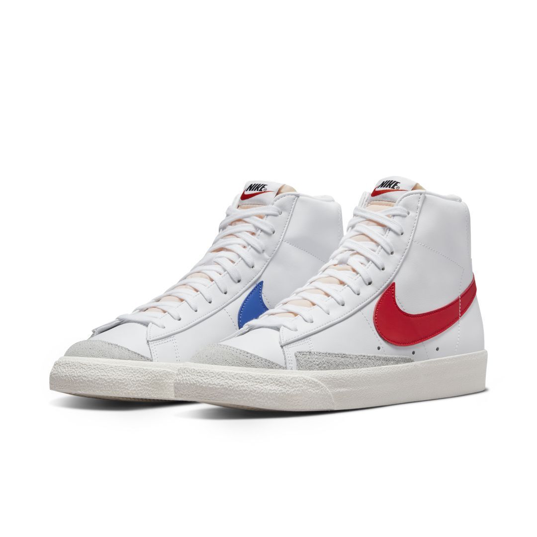 Nike Blazer Mid '77 Vintage Mismatched Blue/Red BQ6806-117 [ FREE  SHIPPING ] | eBay
