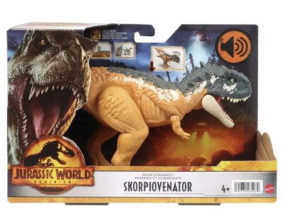 Jurassic World Roar Strikers Skorpiovenator Dinosaurierfigur