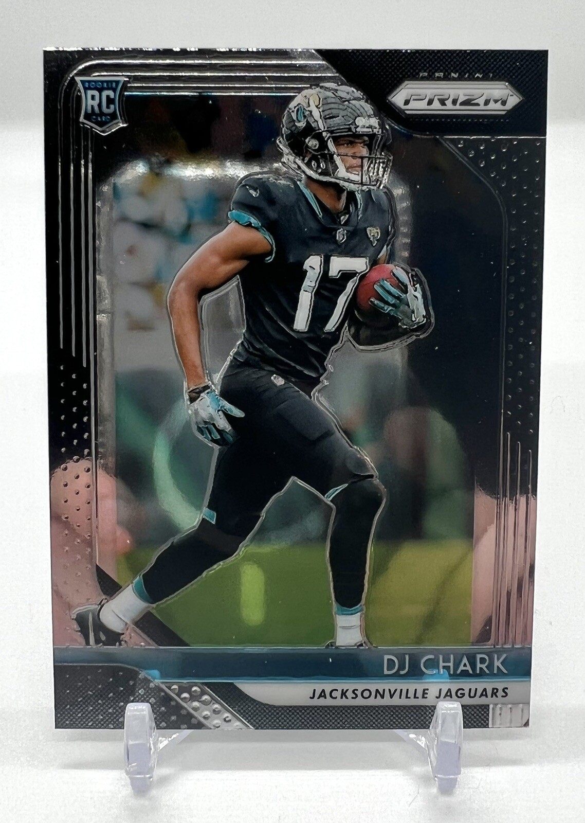 DJ CHARK JAGUARS WR ROOKIE CARD #223 RC SP 2018 PANINI PRIZM CHROME