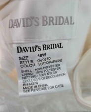 davids bridal wedding dress