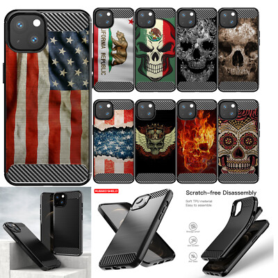 Case For [Apple iPhone 13 Mini][Flex TPU Fiber SET1] Slim Flexible Shock