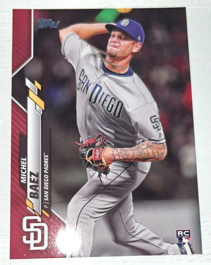⚾⚾2020 Topps MICHEL BAEZ Mother's Day Parallel 31/50 SUPER-SHORT PRINT RC⚾⚾