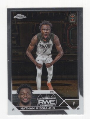 その他 Topps Chrome Nathan Missia-Dio Black /10 2023/24 TOPPS CHROME OTE BASKETBALL NATHAN MISSIA-DIO RWE