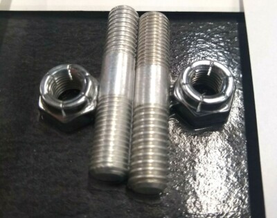 Fork Slider Bottom Cap Stud & Nut Kit For Harley FLH 1949