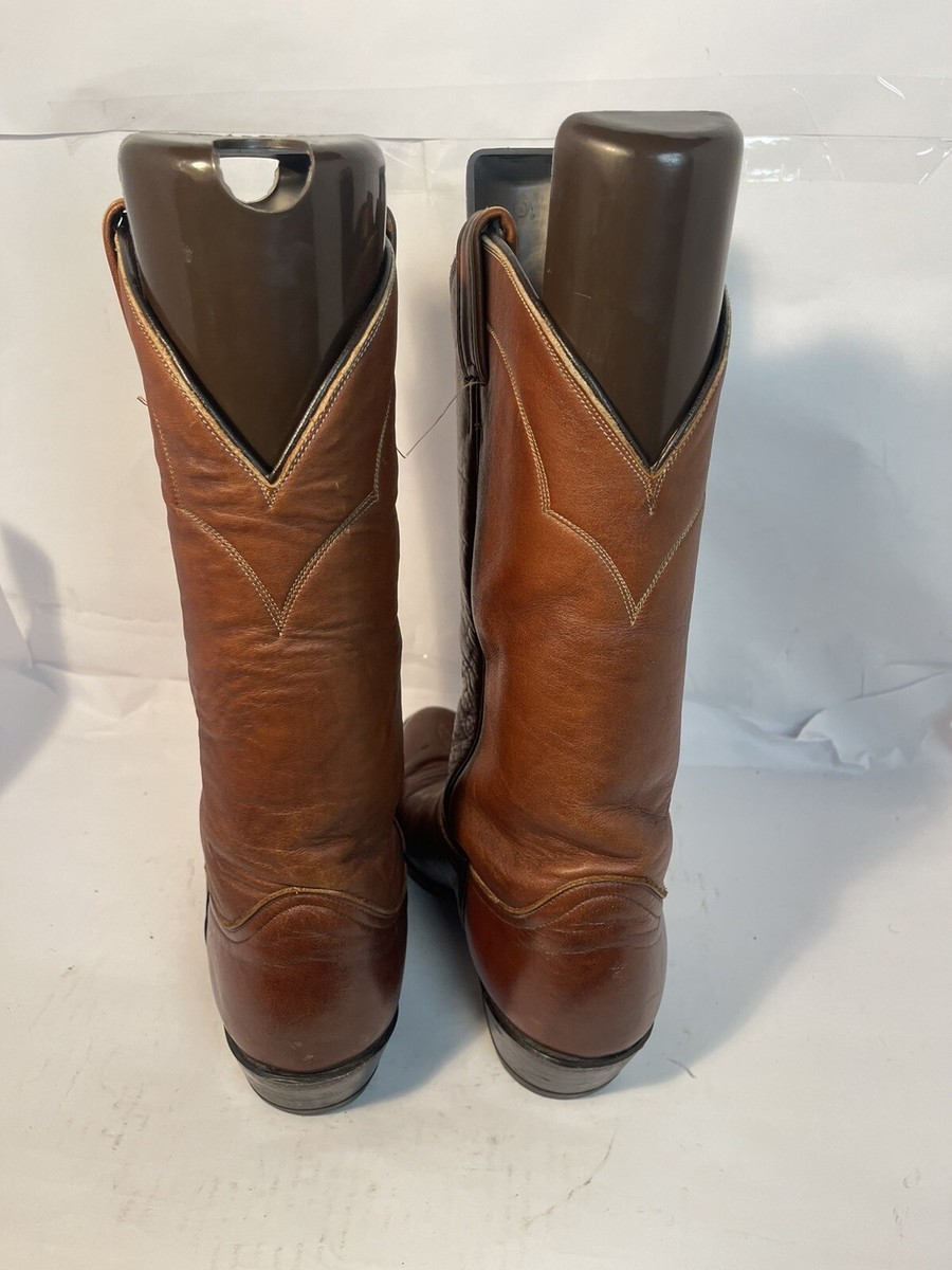 TonyLama トニーラマ　US8 デッドストック Tony Lama Vintage Western Cowboy Boots Mens 8 D 6531 Brown
