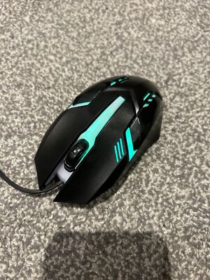 Game Max M379 Kabelgebundene Gaming Maus - Schwarz
