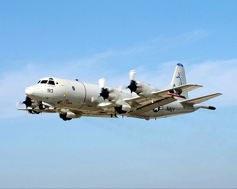 NAVY P-3 / P3-C ORION AIRCRAFT IN FLIGHT PHOTOGRAPH PHOTO PRINT | eBay