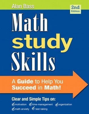 Math Study Skills, Paperback by Bass, Alan, Used Good Condition, Free shippin...