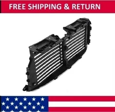 For Ford F-150 2015-2017 Front Upper Radiator Grille Air Shutter Assembly Black